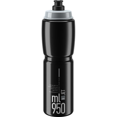 BOTTLE Elite Jet bk/gy 950ml