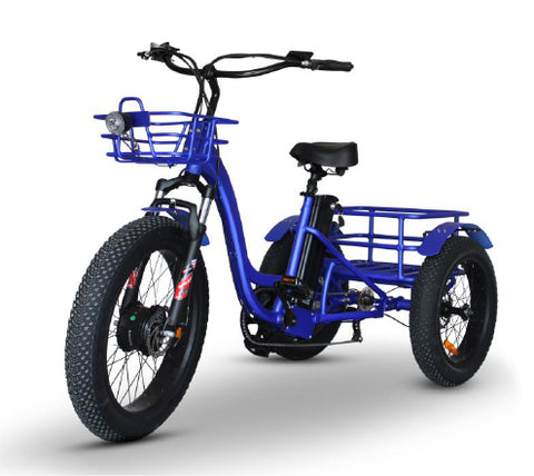 Worcester Cargo Electric Trike : Blue