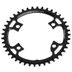 Stronglight 40T Black 4-Arm Gravel Chainring: Shimano