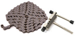 Mafiabikes BMX/Wheelie Bike Chain Kit (1/2" x 1/8" x 92L Chain and chain breaker tool)