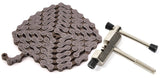 Mafiabikes BMX/Wheelie Bike Chain Kit (1/2" x 1/8" x 92L Chain and chain breaker tool)