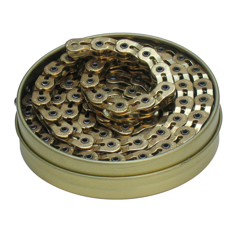 Bling Slink ChainThe ultimate 1/2 link chain.Bling Gold colour finish