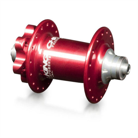 Chris King ISO MTB Front Hub SD 100x15mm Thru Red / 24H
