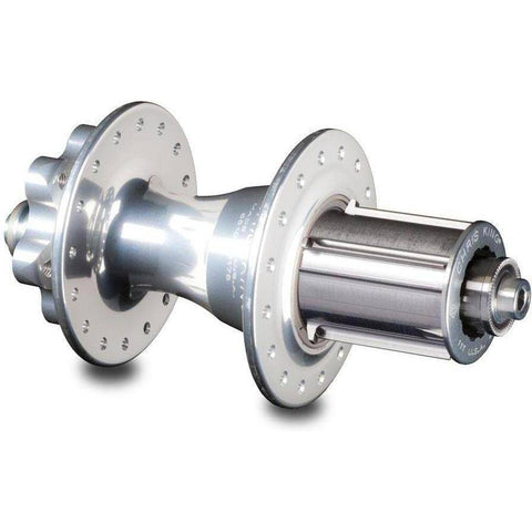 Chris King R45D Rear 6 Bolt Disc Hub 135QR - Campagnolo Silver / 28H