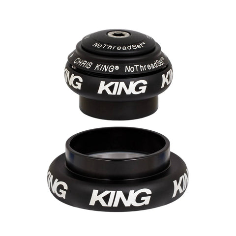 Chris King NoThreadSet Tapered EC34/EC44 Headset Matte Black / 1-1/2 Inch