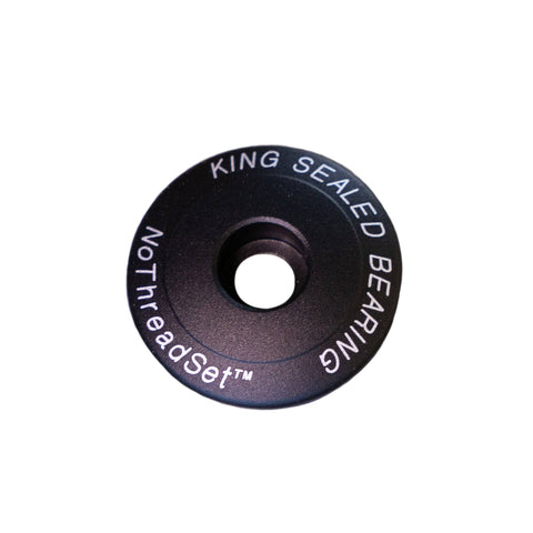 Chris King Headset Stem Cap Matte Turquoise / 1-1/8 Inch