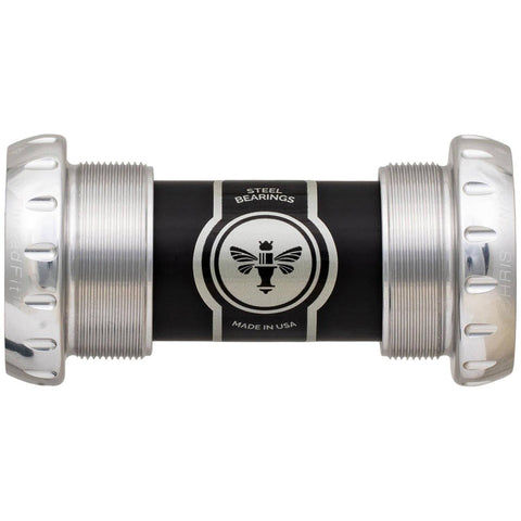 Chris King ThreadFit 24 Bottom Bracket Silver / 68-73mm - Ceramic Bearings