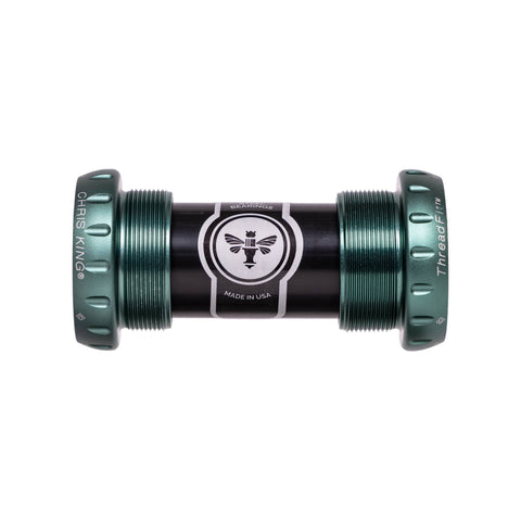 Chris King ThreadFit 24 Bottom Bracket Matte Jade / 68-73mm - Steel Bearings