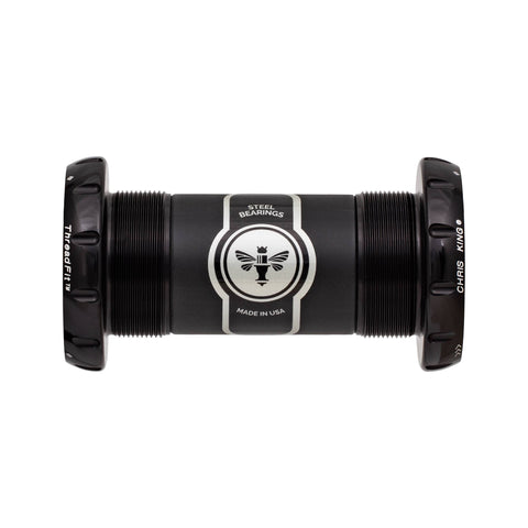 Chris King ThreadFit 30 Bottom Bracket Black / 68-73mm - Ceramic Bearings