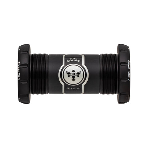 Chris King ThreadFit 30 Bottom Bracket Matte Black / 68-73mm - Ceramic Bearings