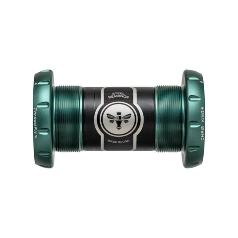 Chris King ThreadFit 30 Bottom Bracket Matte Jade / 68-73mm - Steel Bearings