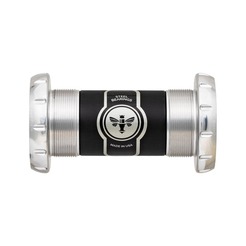 Chris King ThreadFit 30 Bottom Bracket Silver / 68-73mm - Ceramic Bearings