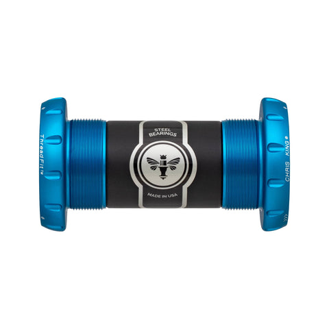 Chris King ThreadFit 30 Bottom Bracket Matte Turquoise / 68-73mm - Ceramic Bearings