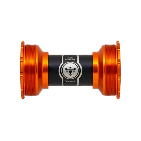 Chris King ThreadFit T47 24i Bottom Bracket Matte Mango / 86-92mm - Steel Bearings