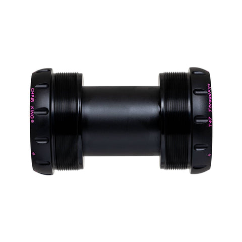 Chris King ThreadFit T47 24x Bottom Bracket Two Tone Black Punch / 68-73mm - Ceramic Bearings
