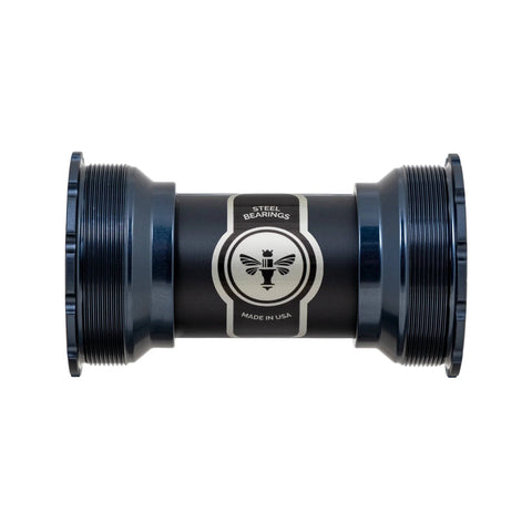 Chris King ThreadFit T47 30i Bottom Bracket Midnight / 30 Spindle 68-92mm / 24 Spindle 68-73mm - Steel Bearings