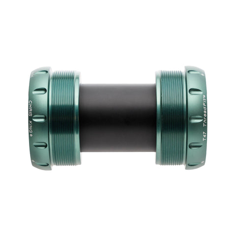 Chris King ThreadFit T47 30x Bottom Bracket Matte Jade / 68-73mm - Steel Bearings