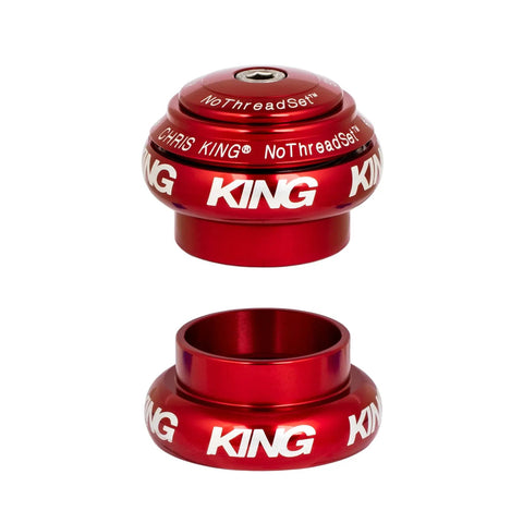 Chris King NoThreadSet Headset Red / 1-1/8 Inch