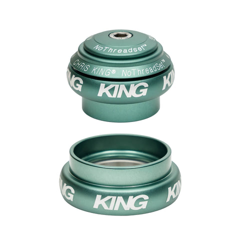 Chris King NoThreadSet Tapered EC34/EC44 Headset Matte Jade / 1-1/4 Inch