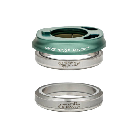 Chris King AeroSetâ¢ 1 Headset Matte Jade / ENVE In-Route 52mm/52mm 45deg
