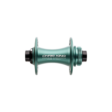 Chris King MTB Boost Centerlock Front Hub - 110x15mm Matte Jade / 32H - Steel Bearings