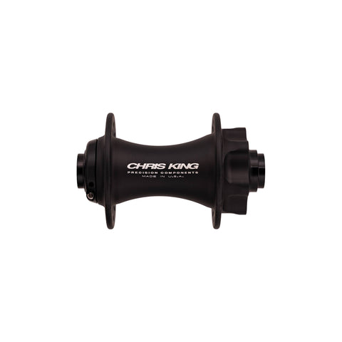 Chris King MTB Boost AB ISO Front Hub - 110x20mm Matte Black / 32H - Steel Bearings