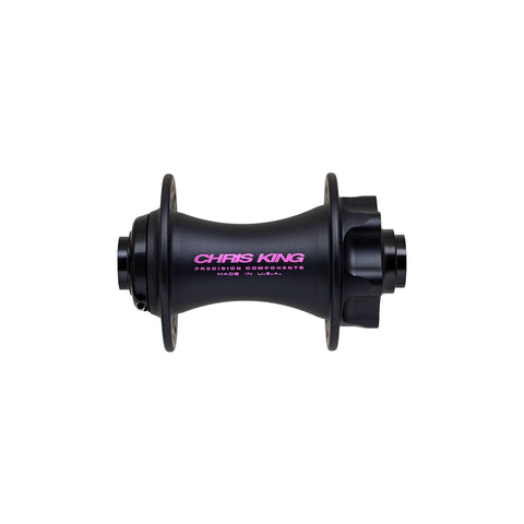 Chris King MTB Boost 6 Bolt Front Hub - 110x15mm Two Tone Black Punch / 32H - Ceramic Bearings