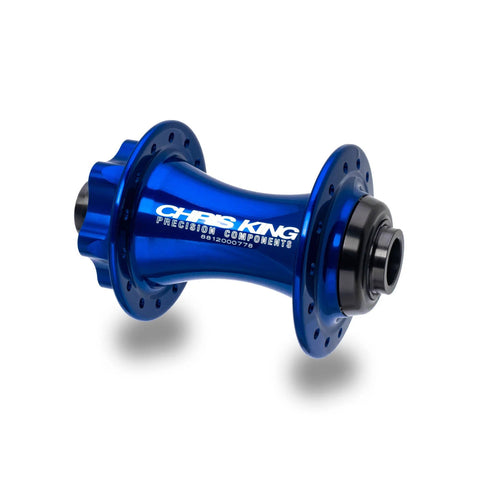 Chris King MTB Boost AB ISO Front Hub - 110x20mm Navy / 32H - Steel Bearings