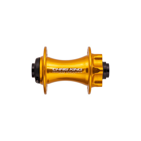 Chris King MTB Boost 6 Bolt Front Hub - 110x15mm Gold / 28H - Ceramic Bearings