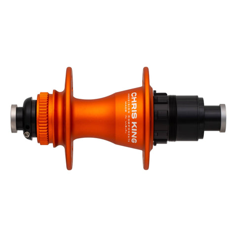 Chris King Road R45D Rear Hub - 142x12mm - XDR Matte Mango / 24H - Steel Bearings