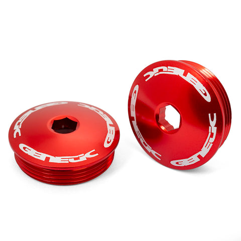 Heritage Crank Capsclassic, stylish alloy caps to cover your axle boltsvarious colours