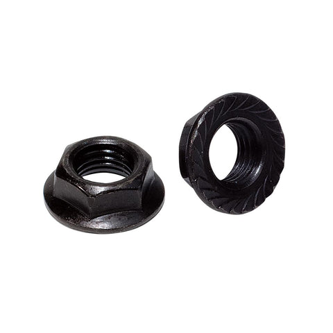 Cotterless Axle Nuts Std. threaded type. 14mm Hex head.