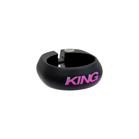 Chris King Seatpost Collar Two Tone Black Punch / 34.9mm