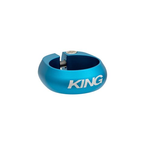 Chris King Seatpost Collar Matte Turquoise / 34.9mm