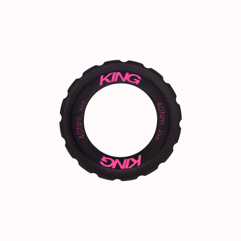 Chris King Centrelock Lockring Two Tone Black Punch /