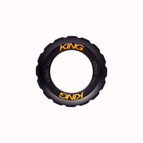 Chris King Centrelock Lockring Two Tone Black Gold /