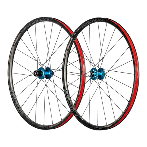 Chris King GRD23 Wheelset Shimano HG / Matte Turquoise Hub