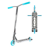 CORE CL1 Complete Stunt Scooter -- Chrome/Teal