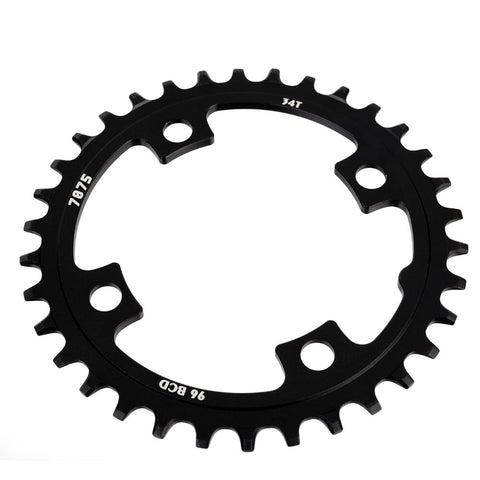 MX00 Alloy Narrow-Wide ChainringsMTB 96 BCD 4 Arm
