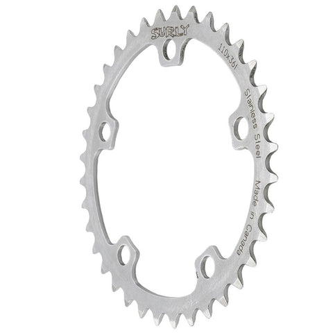 Stainless Rings 5arm.MTB 110BCDHard & tough Ssteel.