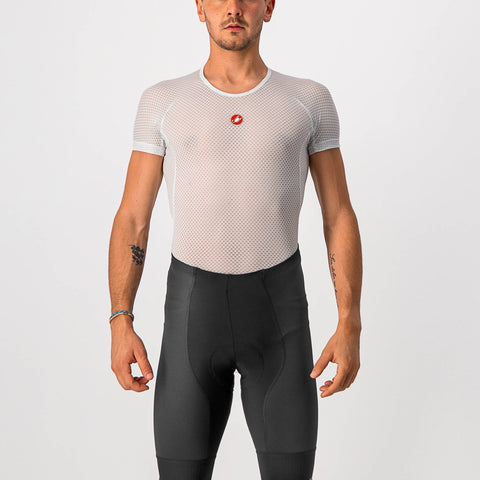 Castelli Pro Issue Short Sleeve Base Layer White / XS