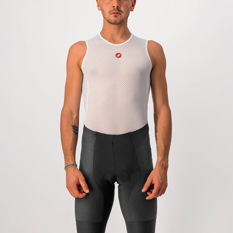 Castelli Pro Issue Sleeveless Base Layer White / XS