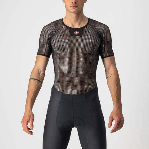 Castelli Core Mesh 3 Short Sleeve Base Layer Black / S/M