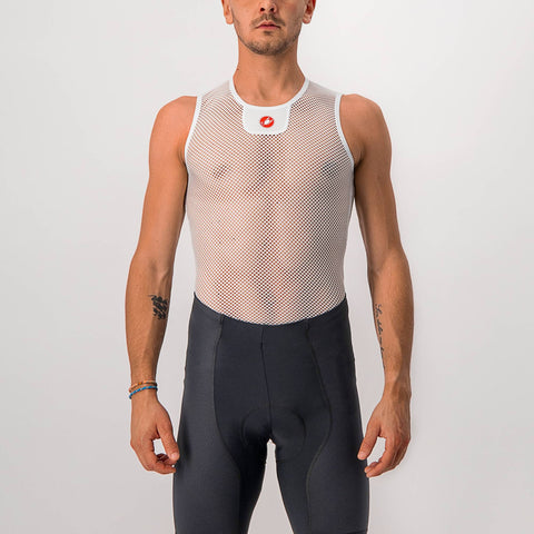 Castelli Core Mesh 3 Sleeveless Base Layer White / S/M