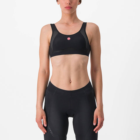 Castelli Rosso Corsa Bra Black / XL