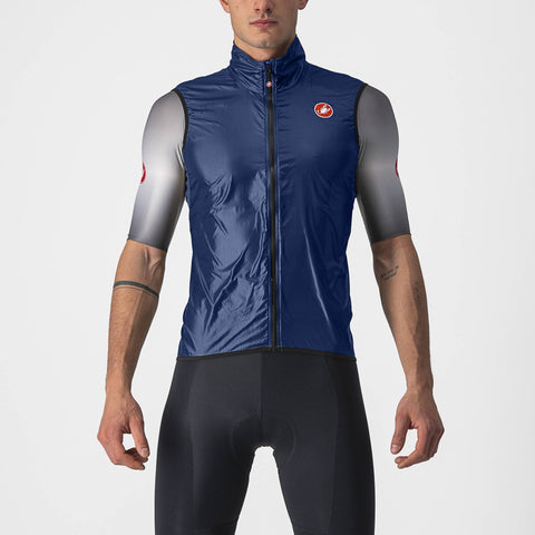 Castelli Aria Vest Belgian Blue / XS