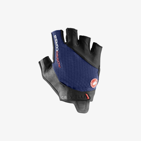 Castelli Rosso Corsa Pro V Gloves Belgian Blue / XS