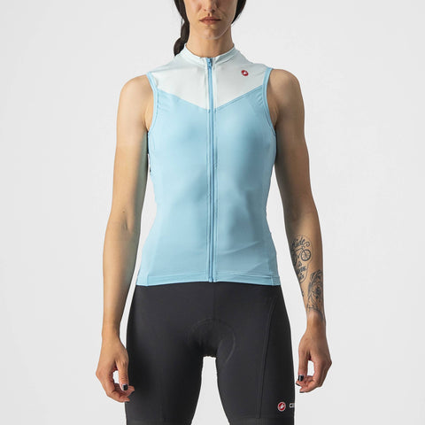 Castelli Solaris Women's Top Skylight/Light Acqua / XS
