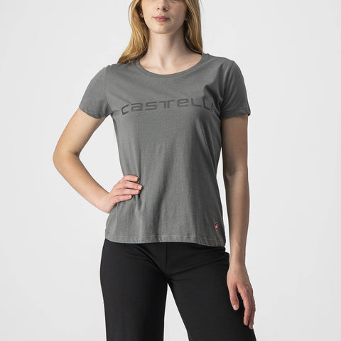 Castelli Sprinter Women's T-Shirt Melange Light Grey / S