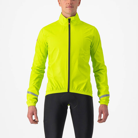 Castelli Emergency 2 Rain Jacket Electric Lime / S